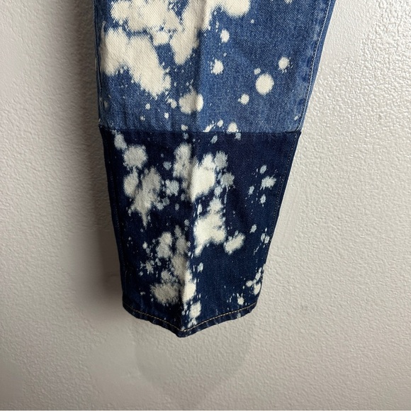 Levis Vintage 541 Denim Jeans Splattered Size 36X32 - Picture 5 of 11